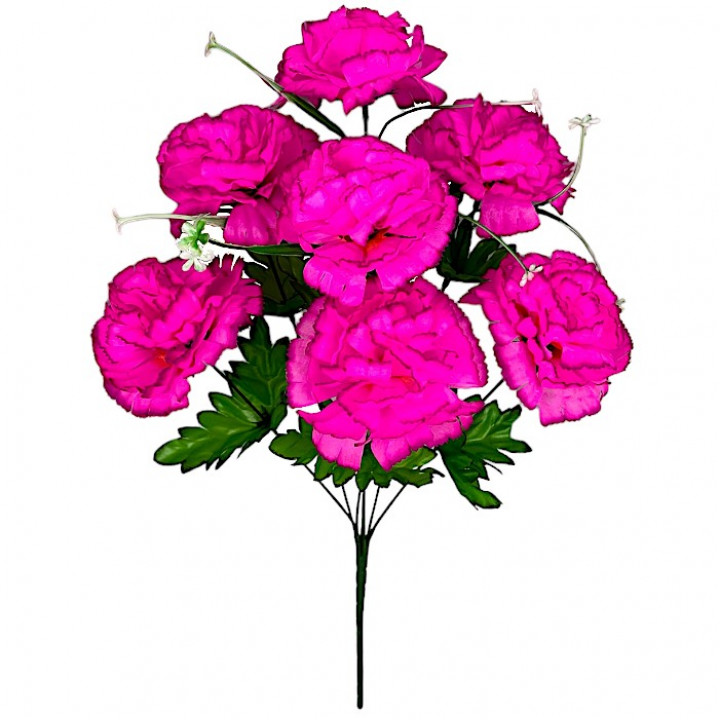 Букет гвоздики кулі 7-ка, 51см